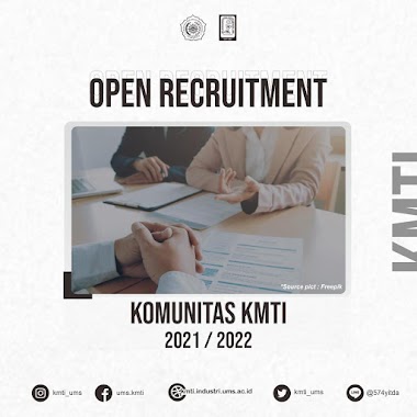 OPEN RECRUITMENT KOMUNITAS 2021