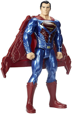 LA LIGA DE LA JUSTICIA. La Película - Superman : Poder Térmico : Muñeco - Figura de Acción con luces y sonidos | Mattel 2017 | DC Comics | JUGUETE detalle