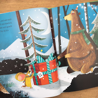 Weihnachtsbilderbuch "Der Weihnachts-Countdown. Noch 24 Tage bis Weihnachten!" von Adam und Charlotte Guillan, illustriert von Pippa Curnick, Verlag ArsEdition