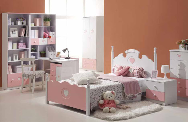 Desain Kamar Tidur Anak Perempuan Minimalis Sederhana