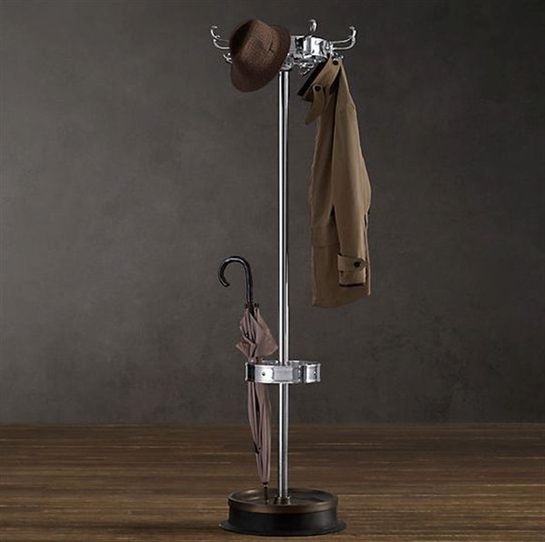 metal coat rack