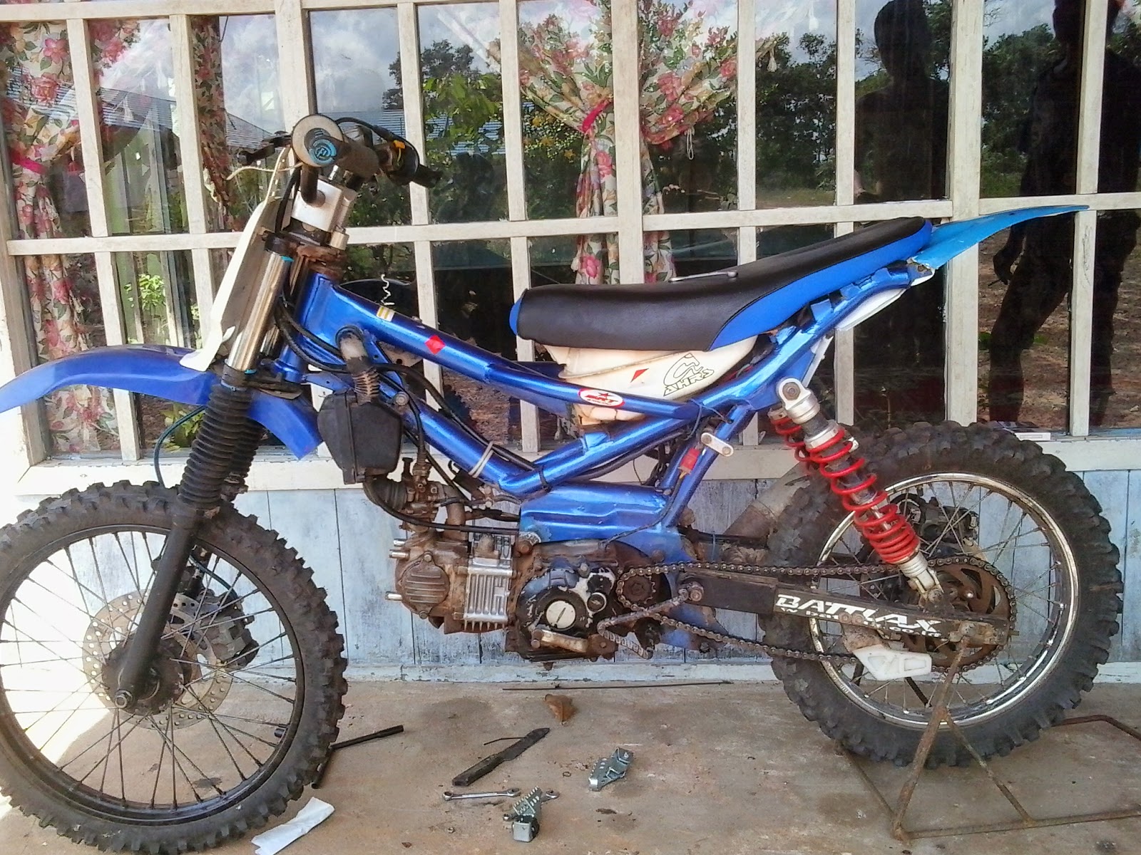 85 Modifikasi Motor Trail Yamaha Crypton Modifikasi Trail