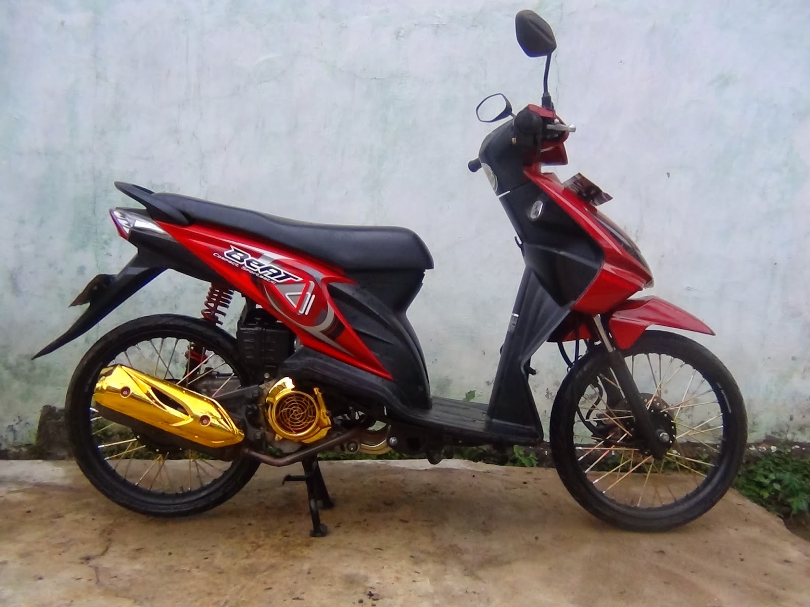 65 Modifikasi Beat Lingkar 17 Terbaik Kloro Modif