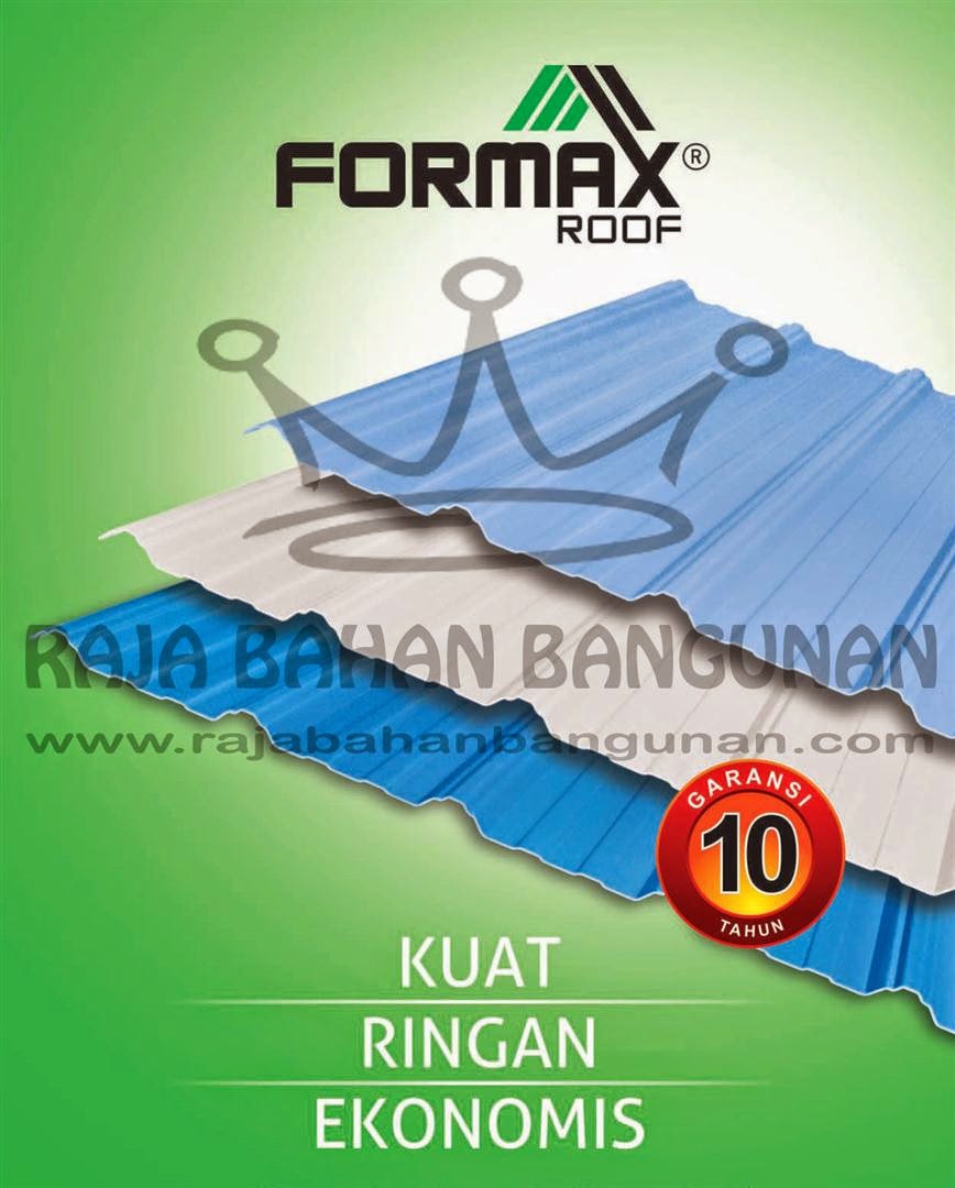 HARGA ATAP  FORMAX ROOF  Raja Bahan Bangunan