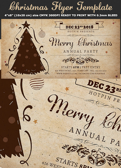  Christmas Invitation Flyer