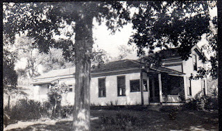 Hickory trees shading Hickory Hurst Farm, 1920