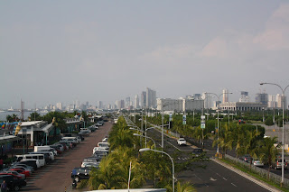 Photo of the view of Manila from Mall of Asia