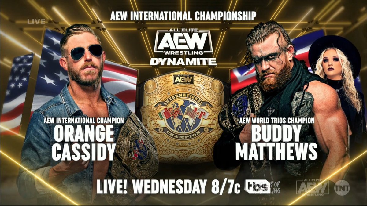 Announced Card For 4/12 AEW Dynamite