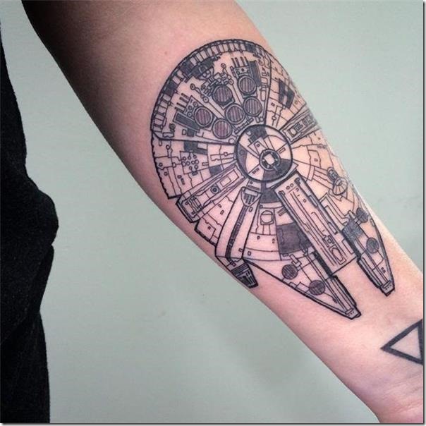 increble-nave-espacial-de-contorno-en-tonos-de-gris