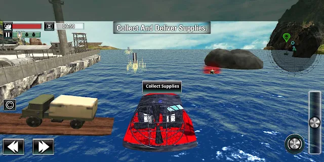 لعبة US Army Hovercraft Simulator | لعبة محاكي حوامات الجيش الأمريكي ألعاب محاكاة