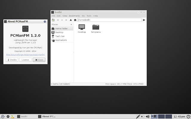 PCManFM file manager