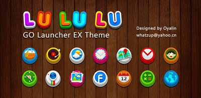 Tema Terbaru Go Launcher LuLuLu Apk Download