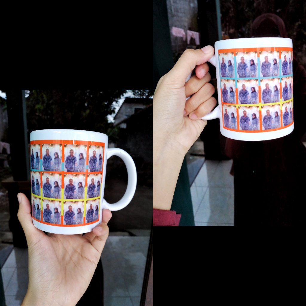 souvenir mug tulisan di Sriwedari Laweyan Solo