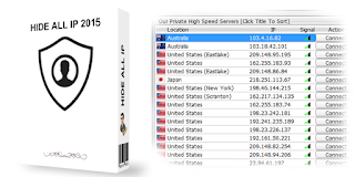 برنامج Hide ALL IP لحماية معلوماتك الشخصية اثناء التصفح 