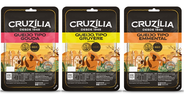 COMER & BEBER: Cruzília lança queijos especiais Gouda, Gruyère e Emmental na versão fatiados