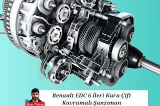 Renault EDC 6 İleri Kuru Çift Kavramalı Şanzıman