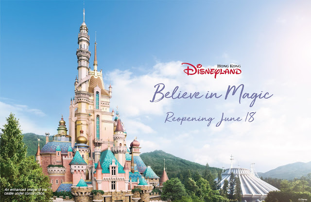 香港迪士尼樂園重開, 2020年6月18日星期四, Hong Kong Disneyland reopen, Jun18