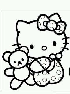 Dibujos de Hello Kitty para Pintar, parte 3