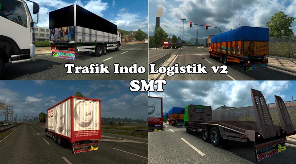 Traffic Indo Logistik V2 by SMT - MOD ETS2,MOD UKTS,mod ...