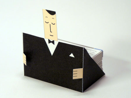 Business Card Butler Papercraft