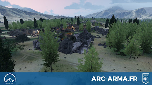 アフガン渓谷を再現したArma3用FarkharマップMODが作製中