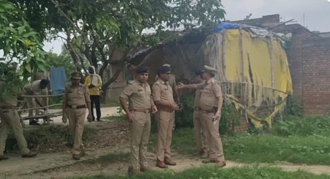 गाजीपुर : जमीनी विवाद में  हैवान बना कलियुगी बेटा , गाजीपुर में मां-बाप और बहन की कुल्हाड़ी से निर्मम हत्या