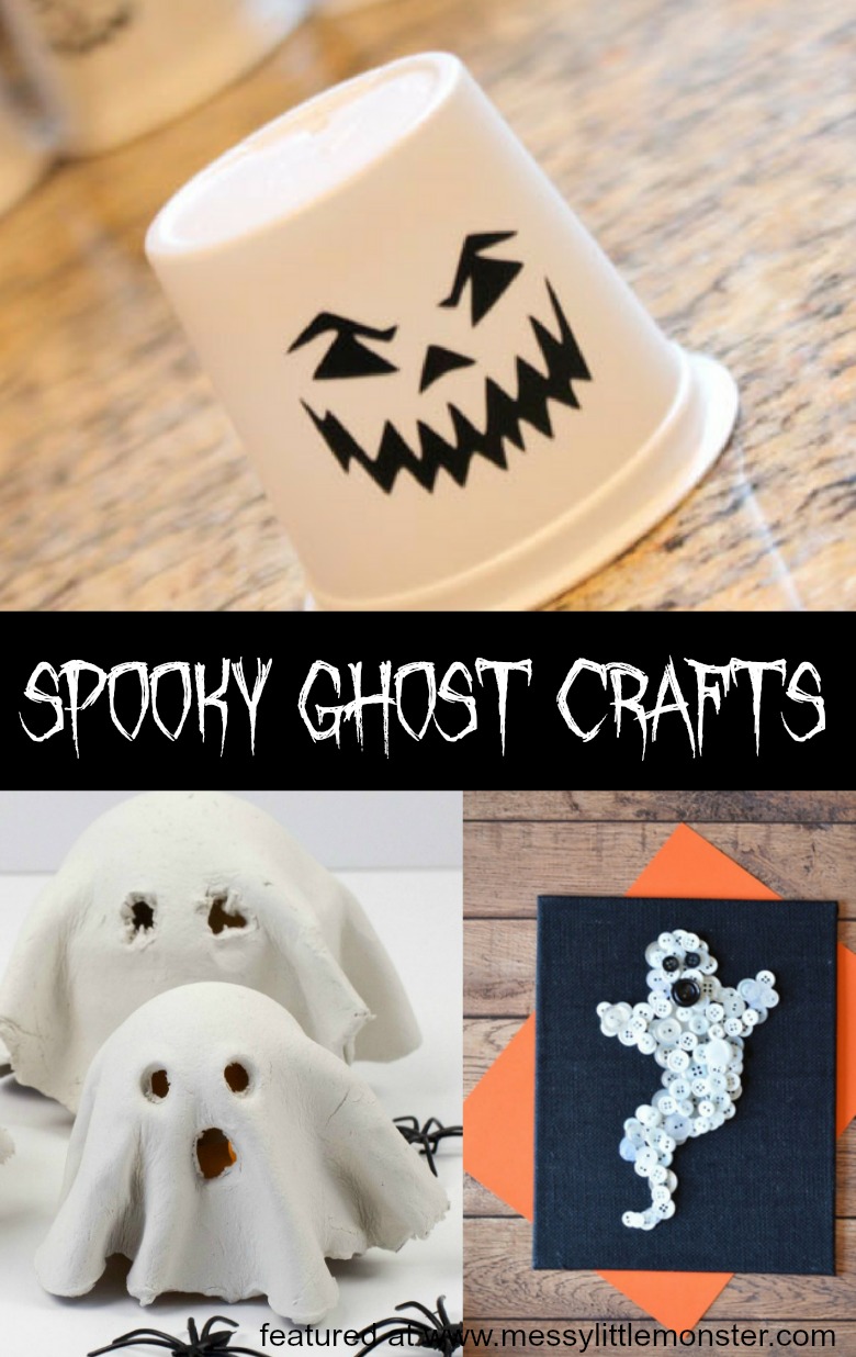 Halloween Ghost  Crafts for Kids 12 spooky ghost  craft 