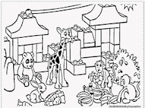 Zoo Coloring Pages