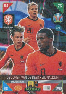 Panini Adrenalyn XL UEFA Euro 2020 Kick Off Netherlands Set