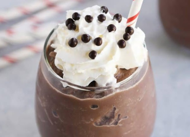 Frozen Hot Chocolate #drinks #chocolate
