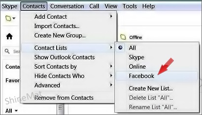 How to connect FB and Skype