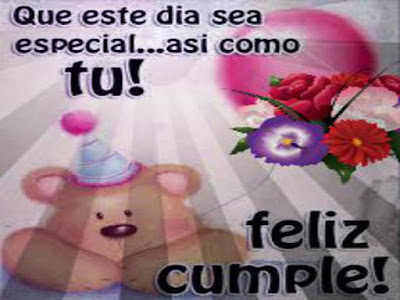 frases  e imagenes de feliz cumpleaños