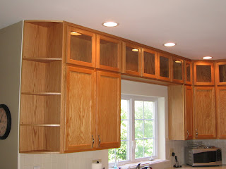 Custom "Eye-Brow" Cabinets, Westchester, NY