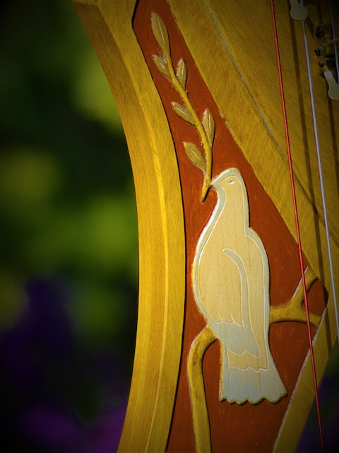 Cuthbertson Tara harp pillar detail