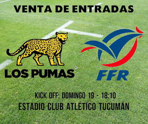 Venta de entradas para ver a Los Pumas en Tucumán