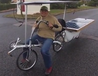 Vidéo de test des cadres pour support des panneaux solaires