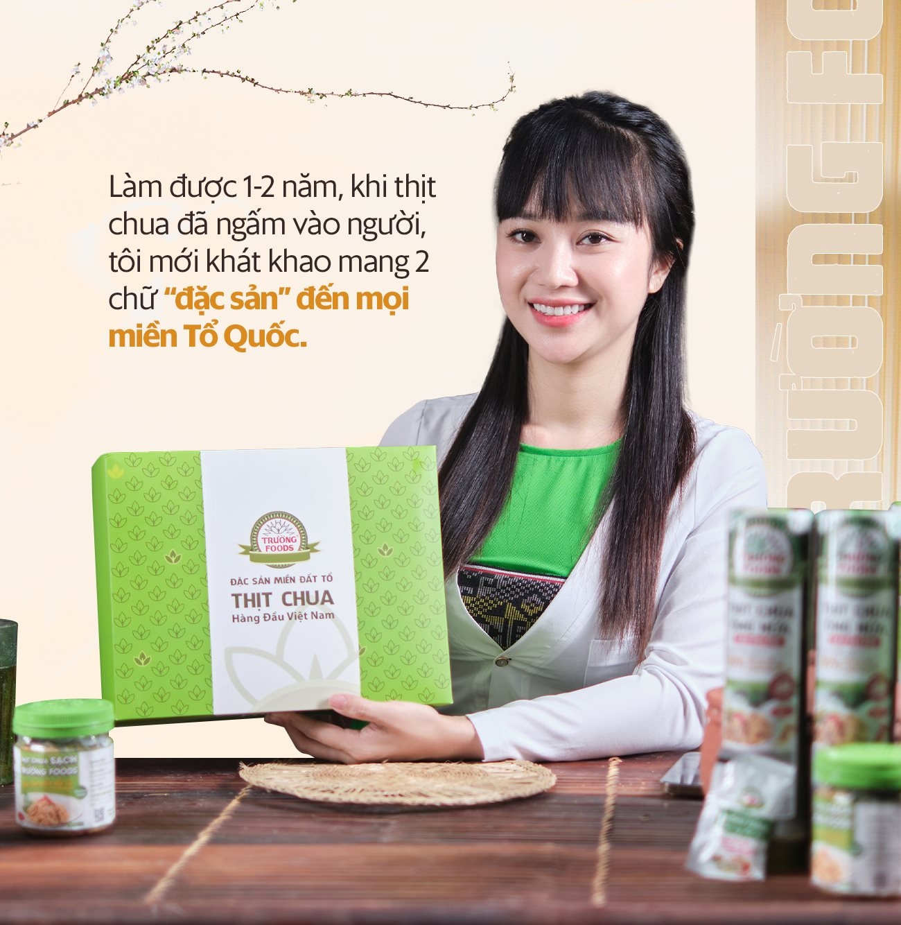 Cô gái Mường xinh đẹp bán thịt chua gây bão Shark Tank: Tôi đã làm việc với những người ghê gớm khét chợ, từng mất trắng 1 tỷ vì sự hiếu thắng - Ảnh 4.