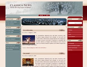 template Classica News