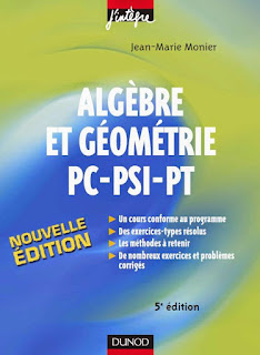 Algèbre et Géométrie PC-PSI-PT 