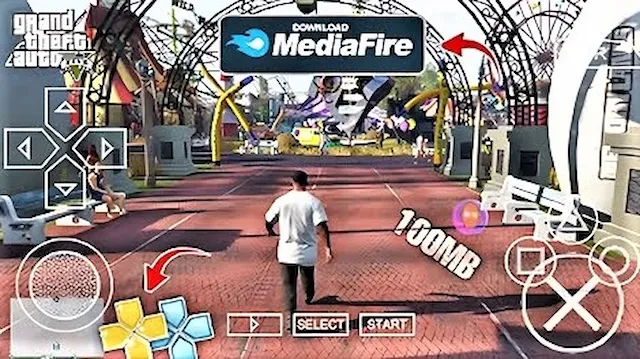 PPSSPP GTA5 ISO File Official Download Android (382mb) Mediafire