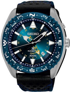 Seiko SUN059P1 Prospex Kinetic GMT Blue 46mm 100M