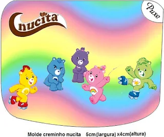 Care Bears Party Free Printable Nucita Labels.