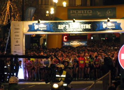 Largada dos atletas da São Silvestre do Porto