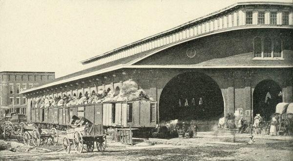 The Last Days of the Civil War in Atlanta: Last train leaving Atlanta, 1864