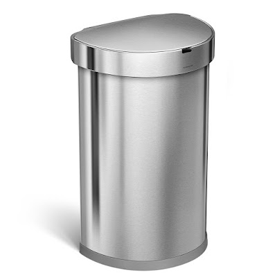 Simplehuman, AWESOME Trash Can Has Motion Sensor For Auto-Opening And Extra Bags Inside It