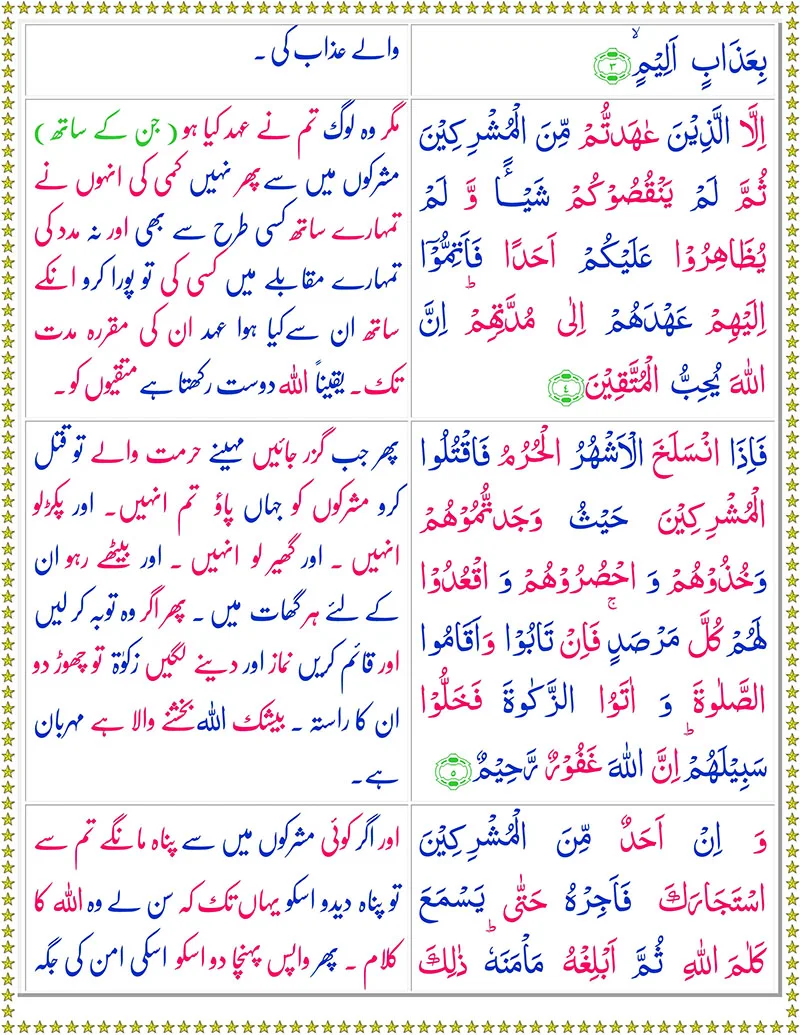 Quran,Surah  At-Taubah with Urdu Translation,Quran with Urdu Translation,