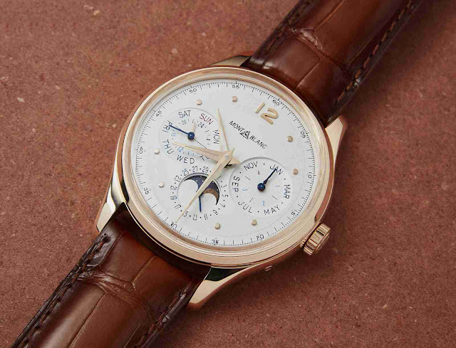 2019 New Swiss Montblanc Heritage Manufacture Perpetual Calendar 18K Rose Gold 40mm Replica Watches Review