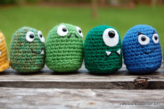 Amigurumi monsters by CraftIsCool