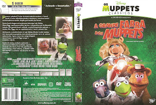 A Grande Farra Dos Muppets Capa Dvd