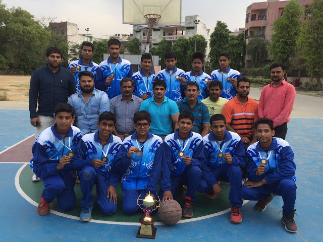 Delhi School basketball Team won yet another award